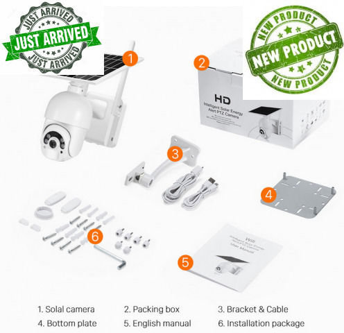 PST-S20-WiFi IP Камера за наблюдение Wi-Fi Full HD 1080p Водоустойчива