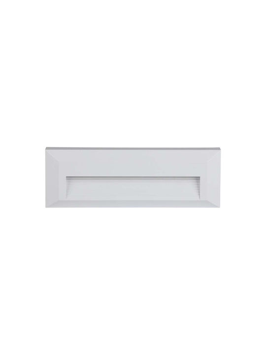 V-TAC Wandmontierte Außen-Deckenleuchte LED IP65 3W mit Natürliches Weiß Licht 23x8εκ.
