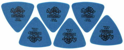 Dunlop Πένες Κιθάρας Tortex Triangle Pick Πάχους 1mm Σετ 6τμχ