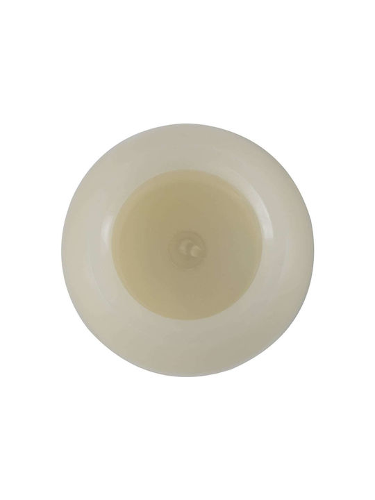 GloboStar Διακοσμητικό Φωτιστικό CANDLE LED Κερί 2τμχ 6x5εκ.