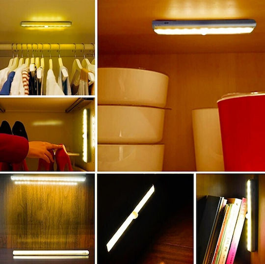 Dekton LED Light Linear for Cabinets with Battery Powered and Photocell 1pcs