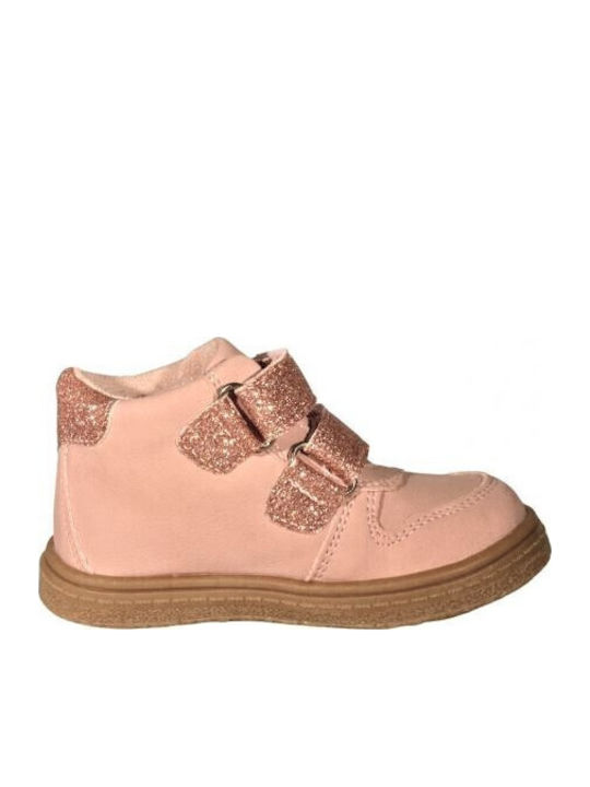 Ghete Copii cu Velcro Roz