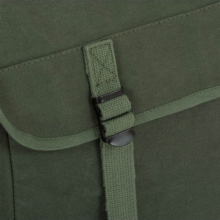 Highlander Heavy Duty Haversack Στρατιωτικό Τσαντάκι Ώμου Μαύρο