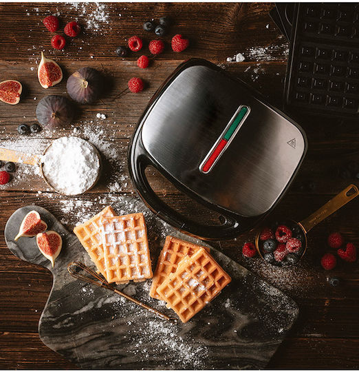 Adler CR 3057 Τοστιέρα για 2 Τοστ 1200W Inox
