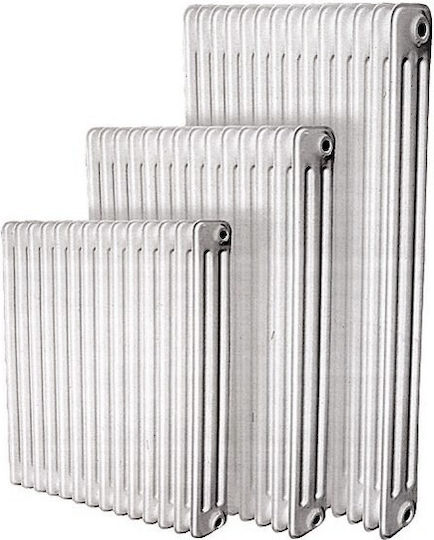 Metallourgia Attikis Classic Akan Radiator Body Three Columns III/905 10 Slices 1300kcal/h White
