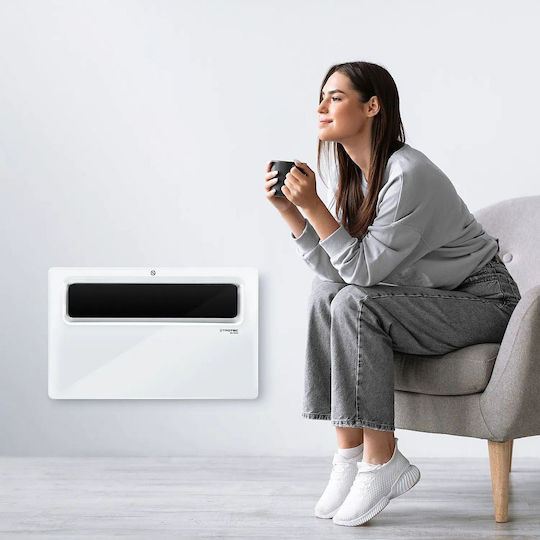Trotec TCH 1510 E 1410000529 Konvektorheizung Boden 1500W mit elektronischem Thermostat 69x53.5cm Weiß