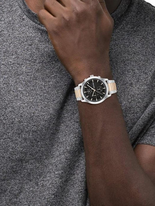 Calvin Klein Two Tone Women's Watch with Metal Bracelet