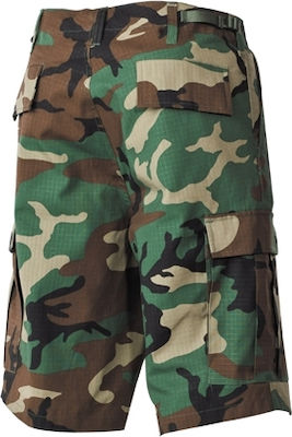 MFH Hunting Pants Woodland Shorts in Khaki color 01512T