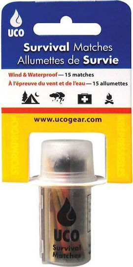 Uco Stormproof Match Kit Wind- / wasserdichte Streichhölzer