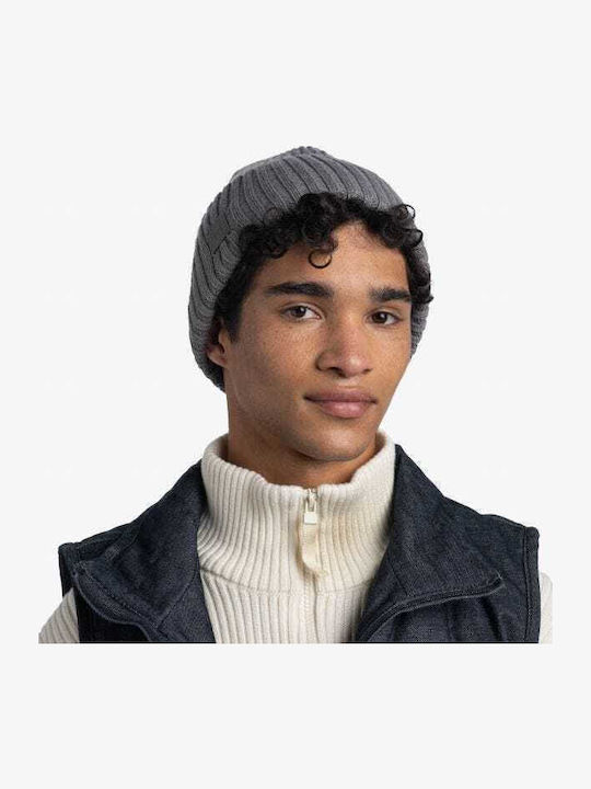 Rutger Beanie Unisex Beanie mit Rippstrick in Gray Farbe
