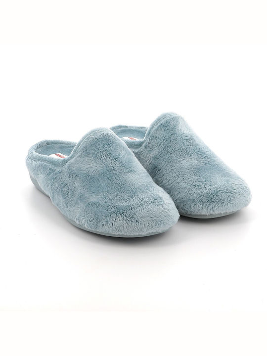 Adam's Shoes 701-22511 Women's Slipper In Light Blue Colour