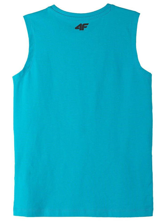 4F Kids Blouse Sleeveless Turquoise