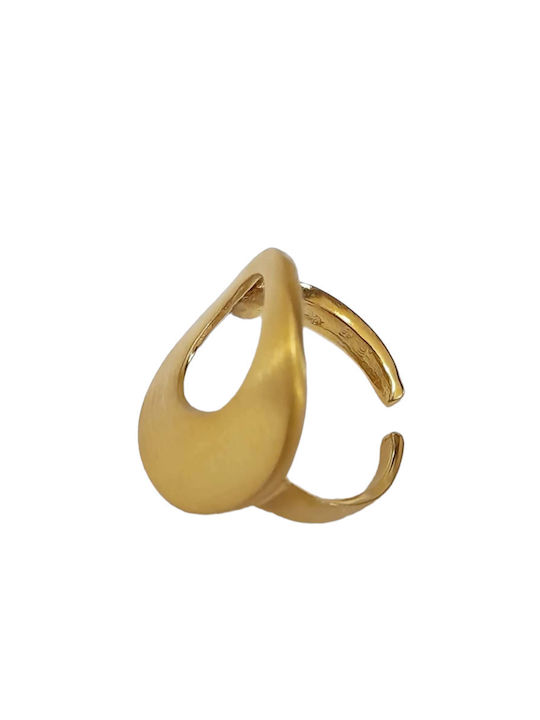 Prince Silvero Women's Gold Plated Silver Ring