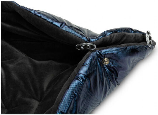 Sensillo Aspen Ποδόσακος Καροτσιού Αδιάβροχος Μπλε με Fleece Επένδυση 95x45εκ.