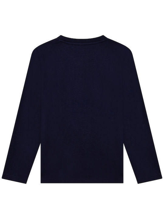 Timberland Kids Blouse Long Sleeve Navy Blue