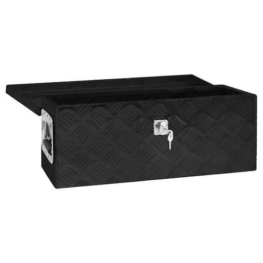 vidaXL Tool Storage Aluminum Box W60xD23.5xH23cm 152249