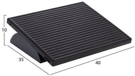 HomeMarkt Office Footrest with Adjustable Tilt