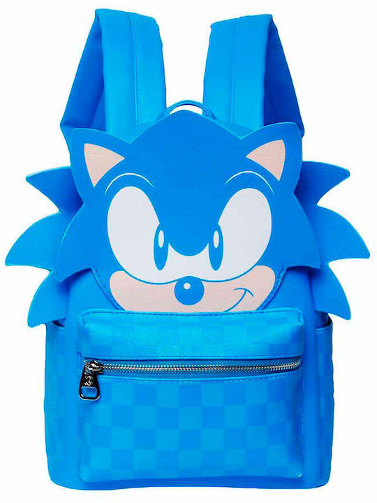 Karactermania Sonic Schulranzen Rucksack Kindergarten in Blau Farbe