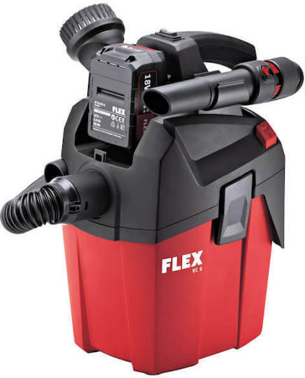 Flex VC MC 18.0 Aspirator Reîncărcabil Solide Fără Încărcător și Baterie Recipient 6lt