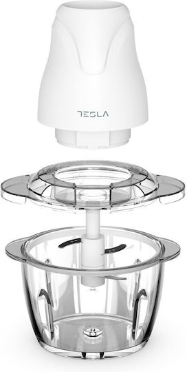 Tesla Πολυκόπτης Multi 400W με Δοχείο 1lt Λευκός
