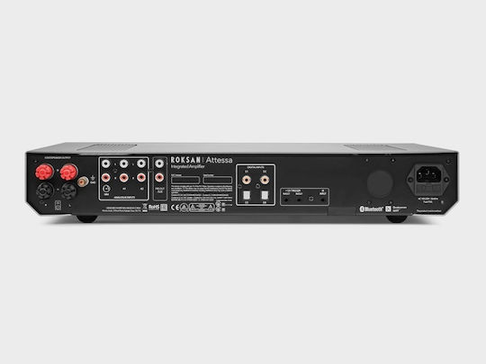 Roksan Attessa Integrated Ολοκληρωμένος Ενισχυτής Hi-Fi Stereo 130W/4Ω 80W/8Ω Μαύρος