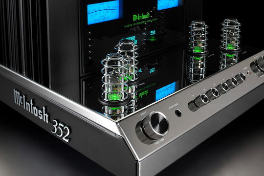 McIntosh MA352 Υβριδικός Ολοκληρωμένος Ενισχυτής Hi-Fi Stereo 320W/4Ω 200W/8Ω Ασημί
