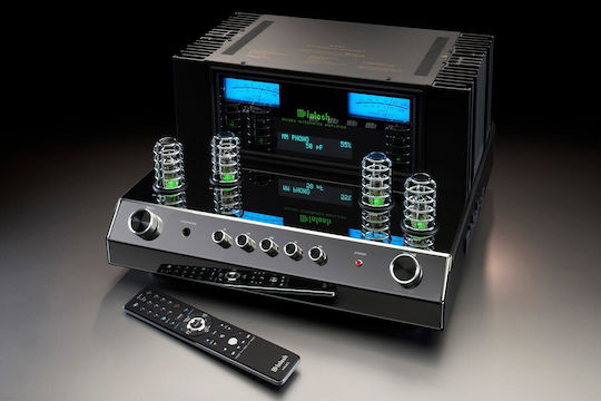 McIntosh MA352 Υβριδικός Ολοκληρωμένος Ενισχυτής Hi-Fi Stereo 320W/4Ω 200W/8Ω Ασημί