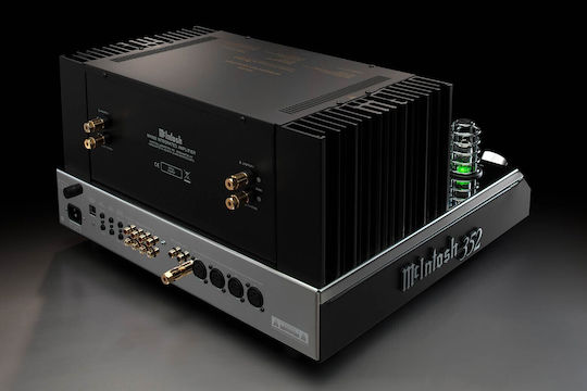 McIntosh MA352 Υβριδικός Ολοκληρωμένος Ενισχυτής Hi-Fi Stereo 320W/4Ω 200W/8Ω Ασημί