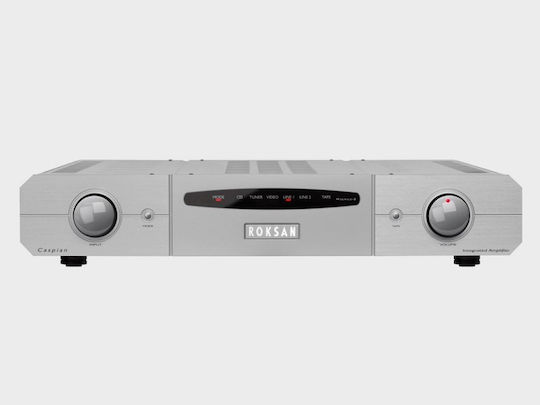 Roksan Caspian Integrated Ολοκληρωμένος Ενισχυτής Hi-Fi Stereo 125W/4Ω 85W/8Ω Ασημί