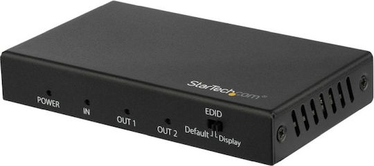 StarTech 2-Port 4K 1x2 HDMI HDMI Splitter ST122HD202