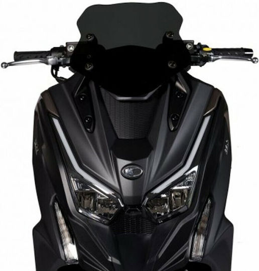 Malossi Motorcycle Windshield & Windscreen Tinted Visor for Kymco DT X360 4519193
