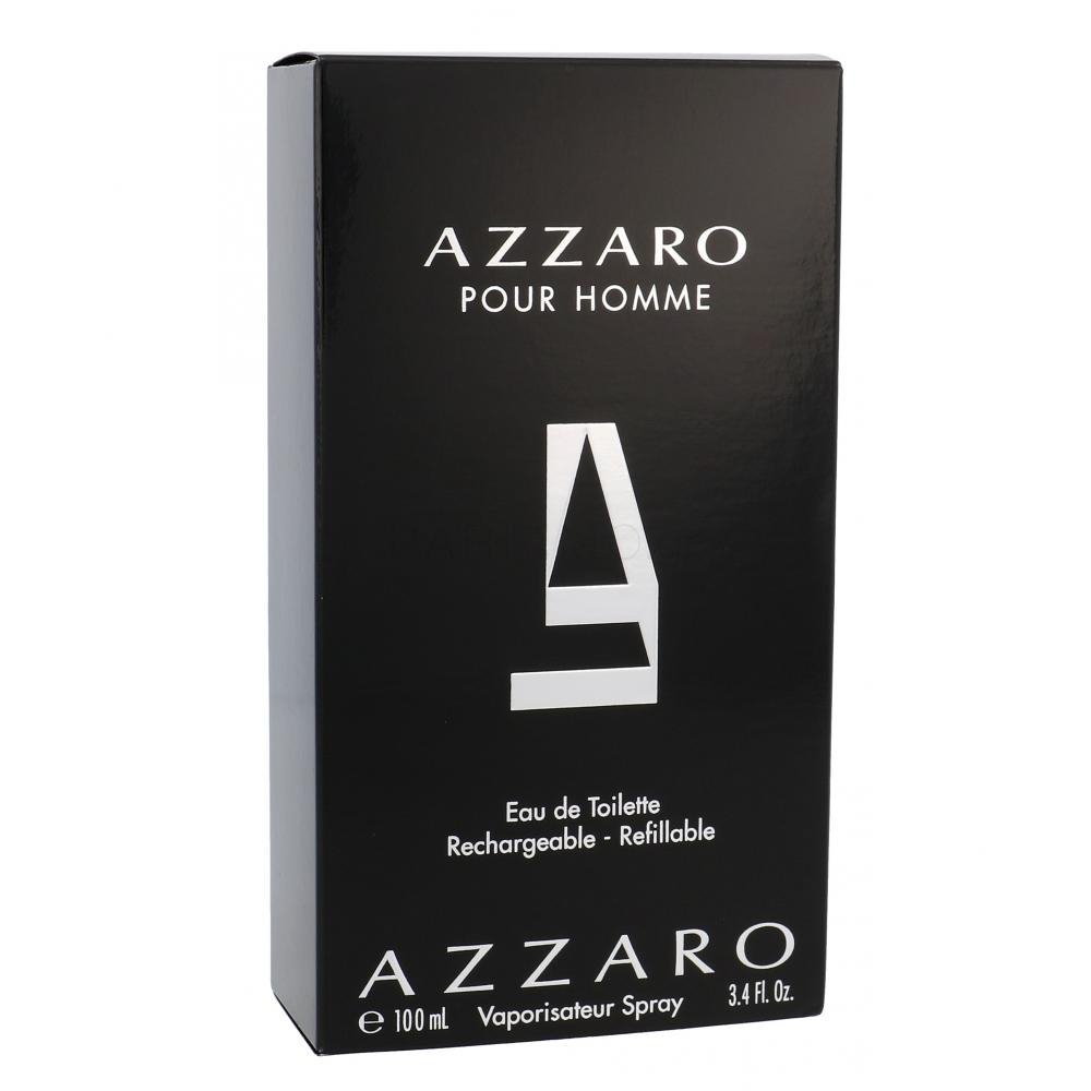Azzaro Pour Homme Refillable Eau de Toilette Refillable 100ml