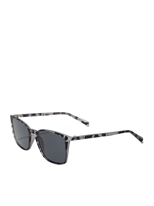 Italia Independent Sunglasses Gray with Acetate Frame & Gray Lens