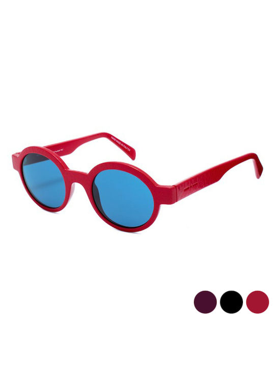 Italia Independent Sunglasses with Red Plastic Frame 0917.CRK.053