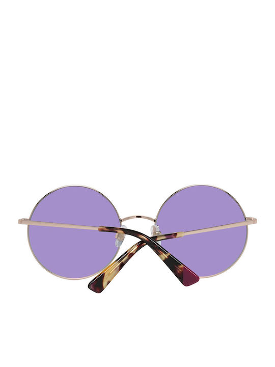 Web Sunglasses Χρυσά with Metal Frame & Gold Lens Web Sunglasses Χρυσά with Metal Frame & Gold Lens