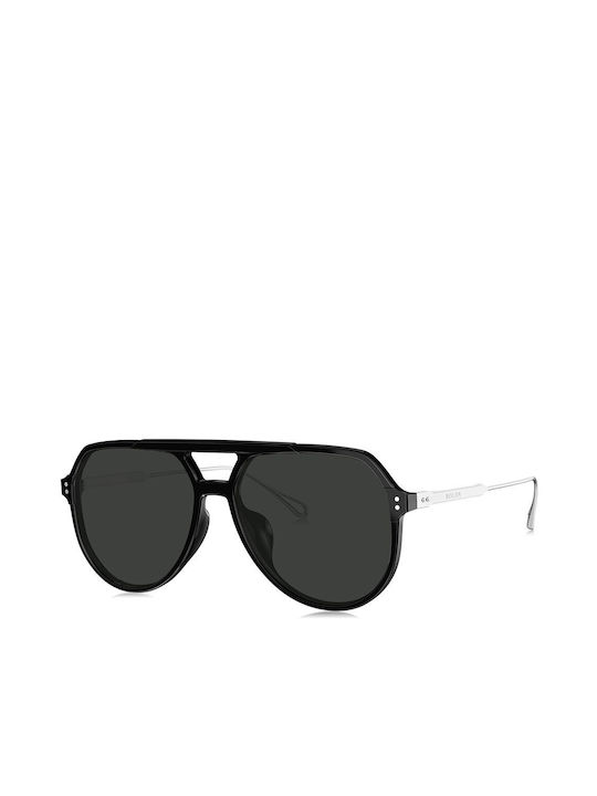 Bolon Sunglasses with Black Frame and Black Lens BL5063C10