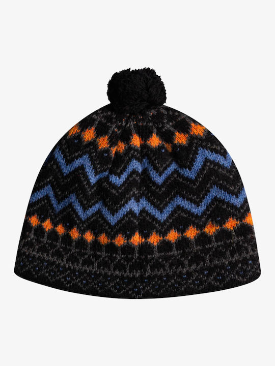 Light Up Pom Pom Beanie Ανδρικός Σκούφος Πλεκτός σε Μαύρο χρώμα
