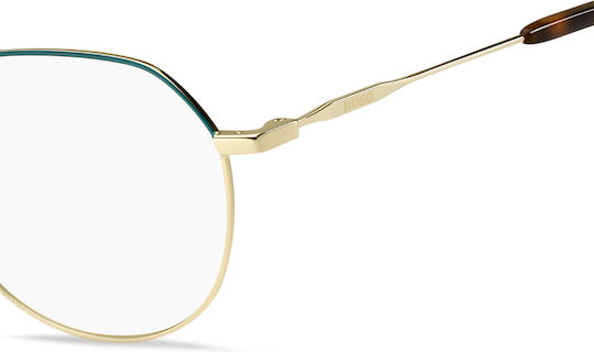 Boss Femei Metalic Rame Ochelari Verde HG 1186 CNO