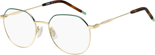 Boss Femei Metalic Rame Ochelari Verde HG 1186 CNO