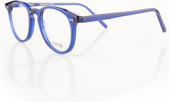 Epos Zeus Femei Plastic Rame Ochelari Albastru EP-ORAZEUS-BL