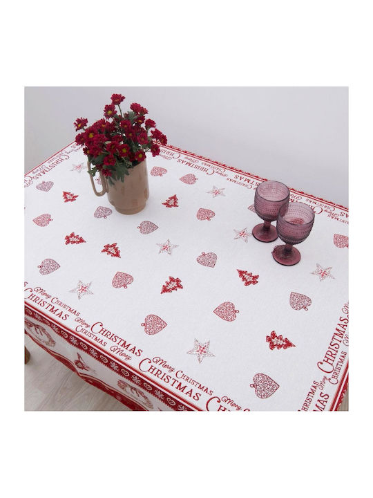 Sette Colori Christmas Tablecloth Fabric 8923 L180xW140cm 1pcs