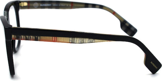 Burberry Evelyn Plastic Eyeglass Frame Black BE 2347 3942