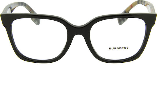 Burberry Evelyn Plastic Eyeglass Frame Black BE 2347 3942