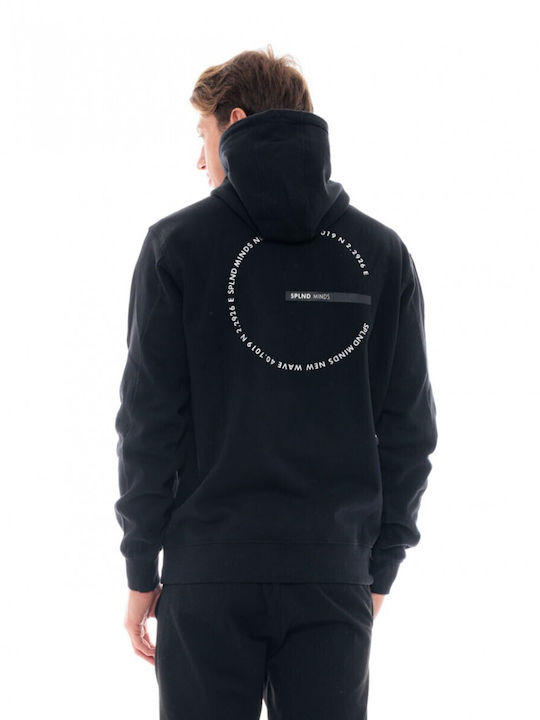 Splendid Men's Sweatshirt with Hood Black