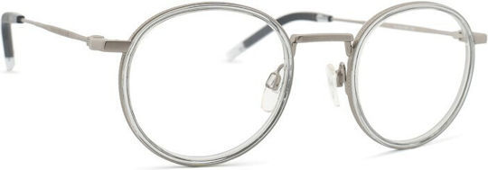 Tommy Hilfiger Men's Metal Grey Prescription Eyeglass Frame 104463KB74-924
