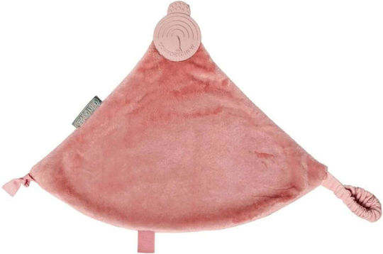 Cheeky Chompers Babytuch Trosttuch Rainbow Pink