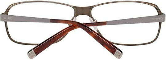 Dsquared2 Bărbați Metalic Rame Ochelari Argintiu DQ5057 015