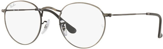 Ray Ban Metal Eyeglass Frame Gray RB3447V 3118