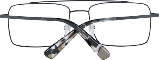 Web Herren Metallisches Brillengestell Grau WE5347 002