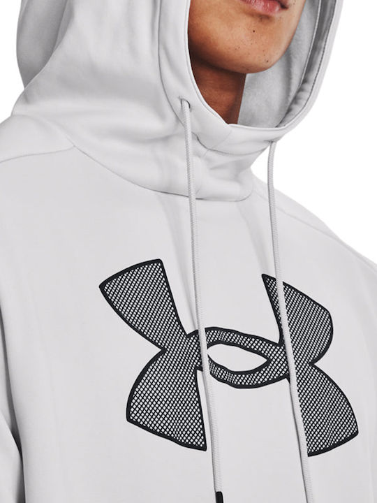 Under Armour Men's Sweatshirt with Hood and Pockets Gray